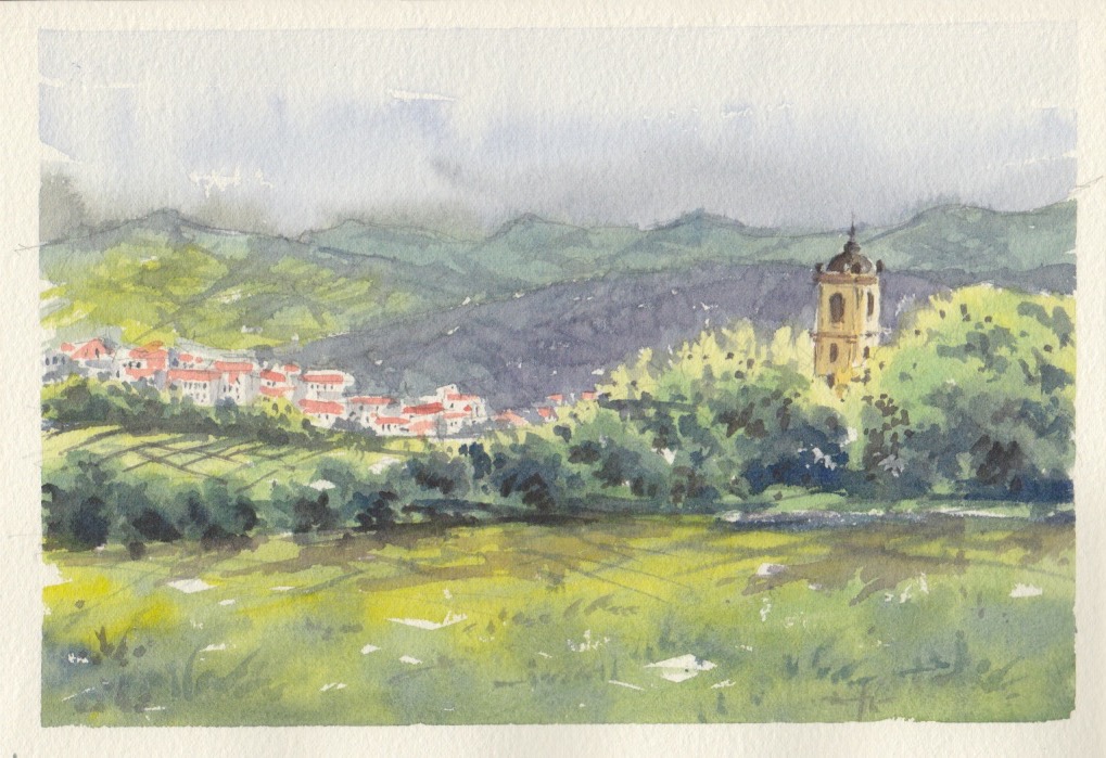 Pasado el Monasterio de Irache y Ayegui