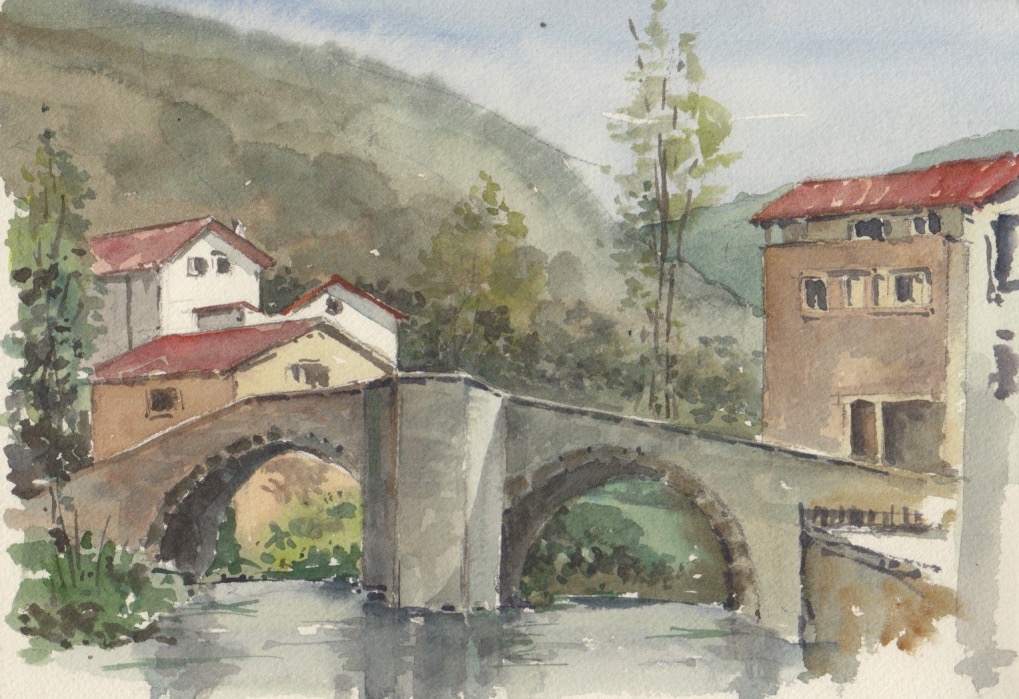 Puente de la Rabia, Zubiri